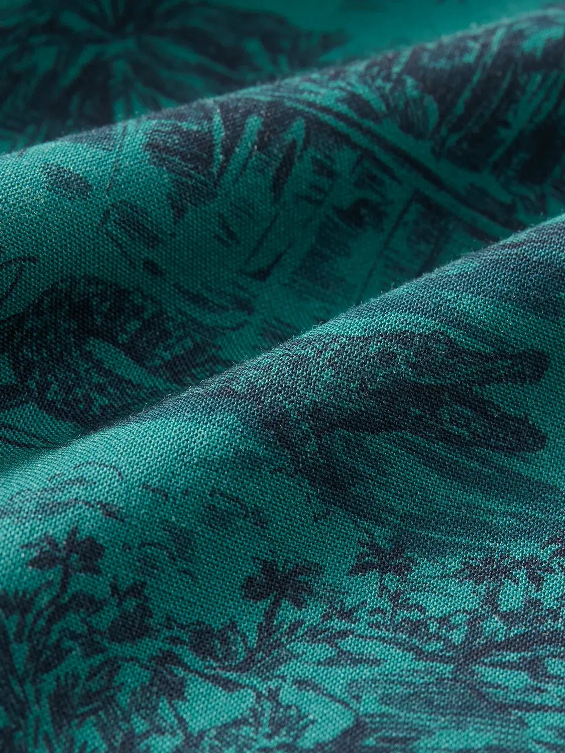 Marina Camp Shirt | Jungle Toile