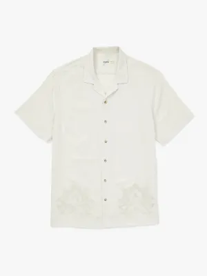 Marina Camp Shirt | White Lotus