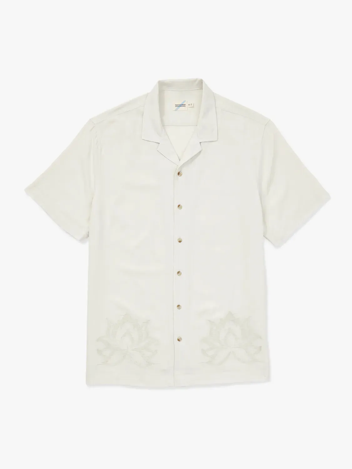 Marina Camp Shirt | White Lotus
