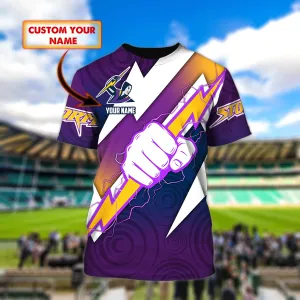 Melbourne Storm - Personalized Name 3D Tshirt 01 - NBTT