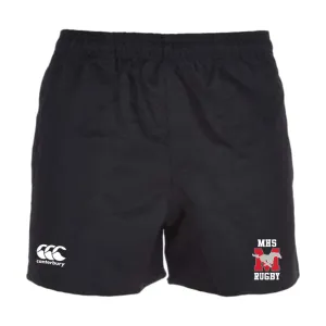 Memorial High School Professional Polyester Rugby Short by Canterbury