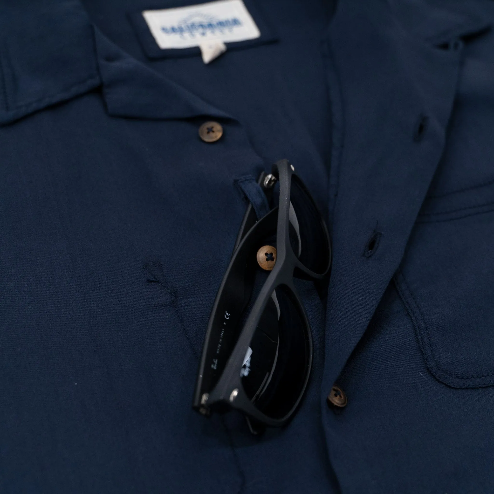 Men’s Tropic High Water Shirt - Farallon Navy