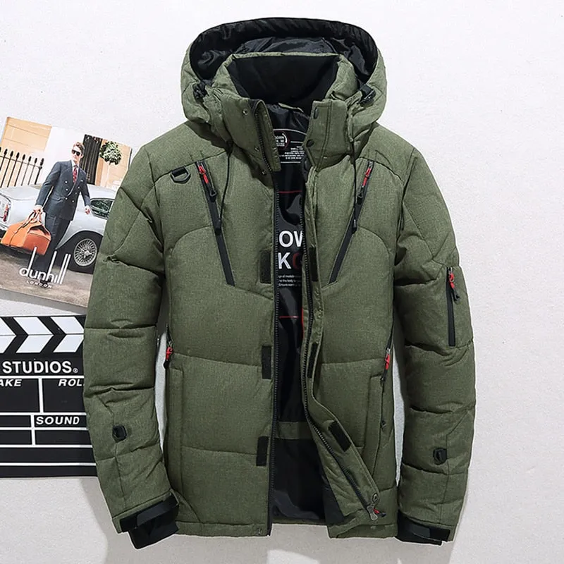 Men's Water resistant warm winter coat