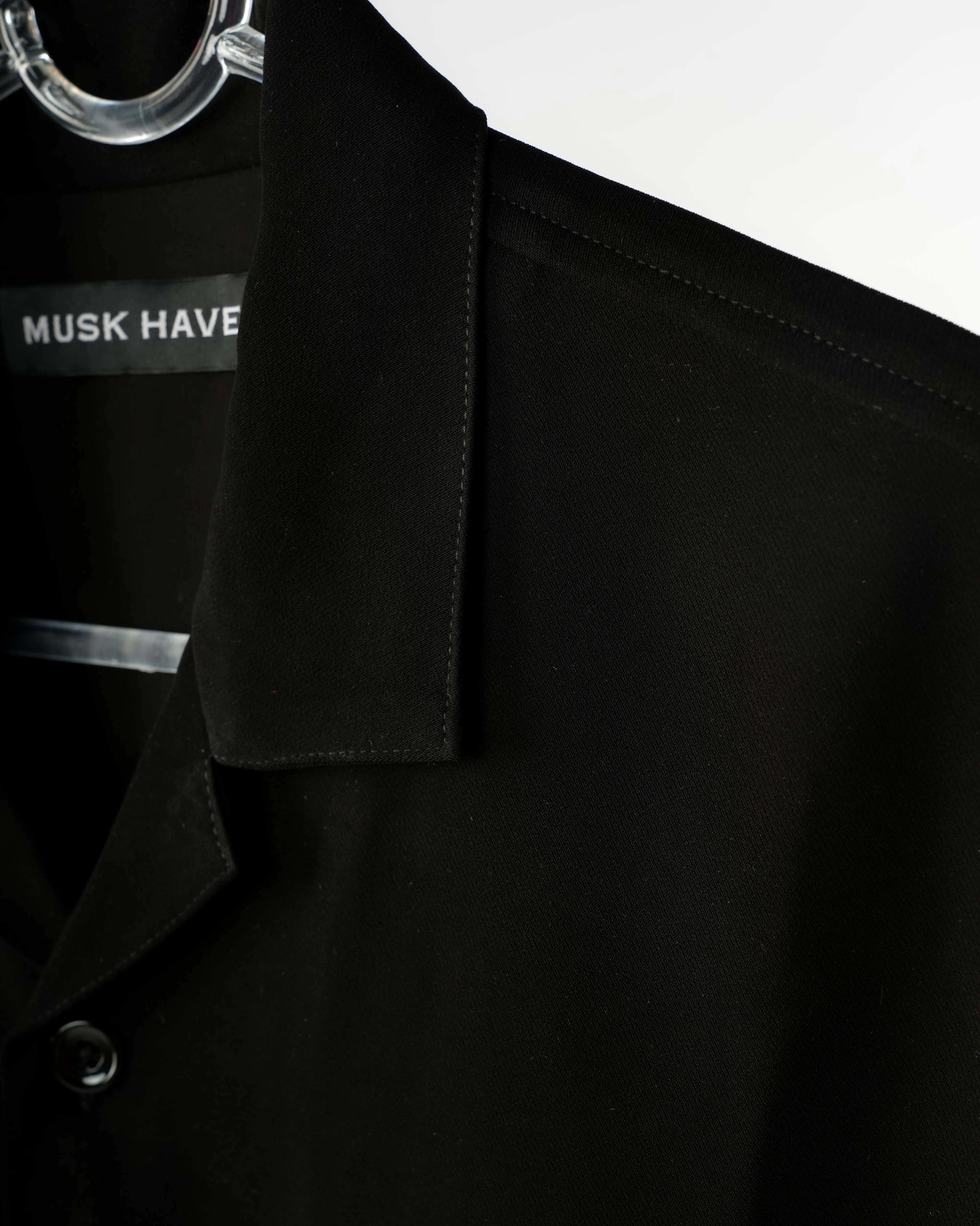 MH BLACK BOWLING SHIRT