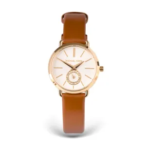 MICHAEL KORS Petite Portia Silver Dial Ladies Watch