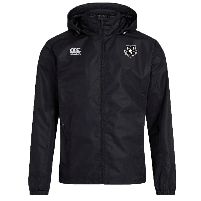 Milwaukee RFC Club Vaposhield Full Zip Rain Jacket by Canterbury