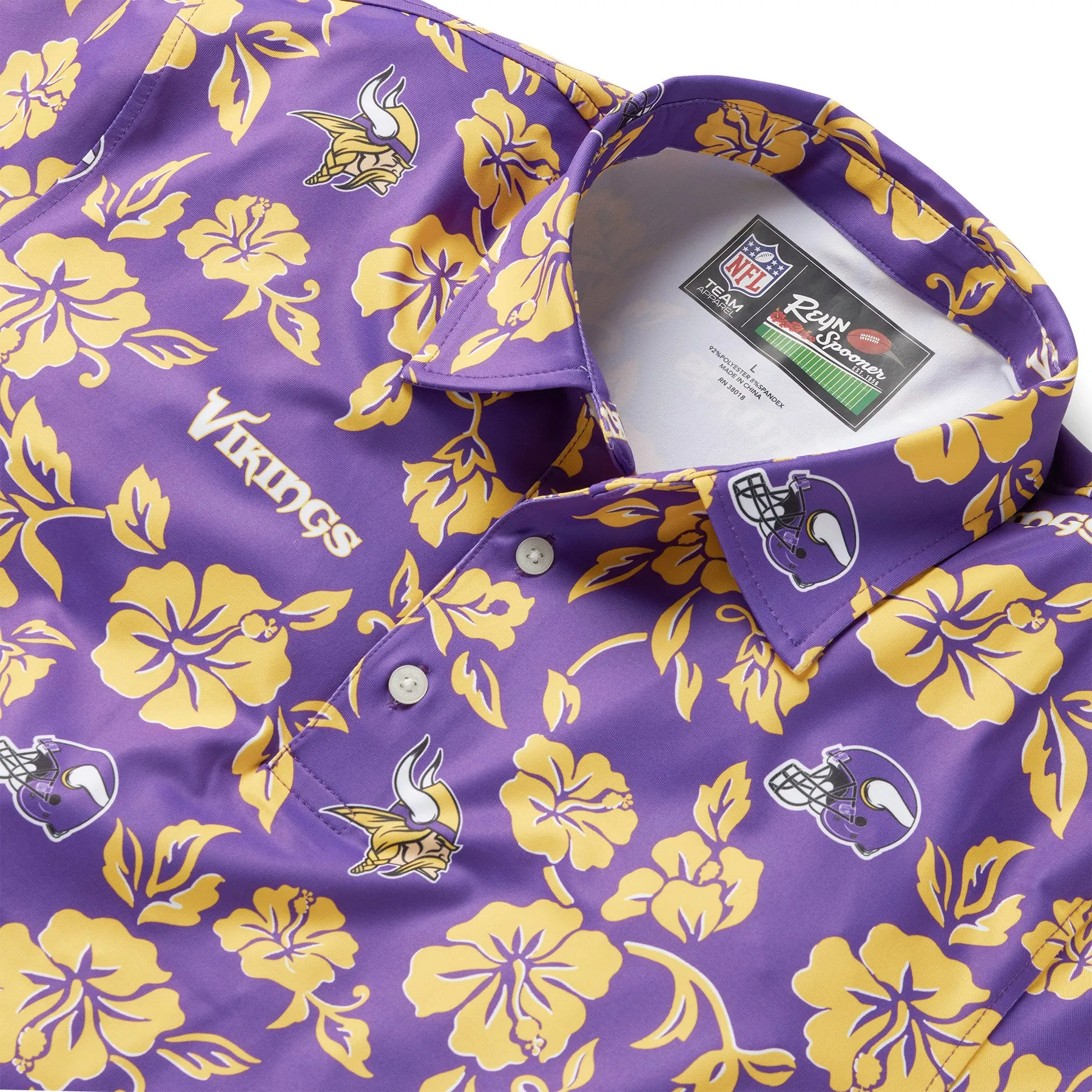 MINNESOTA VIKINGS PUA PERFORMANCE POLO