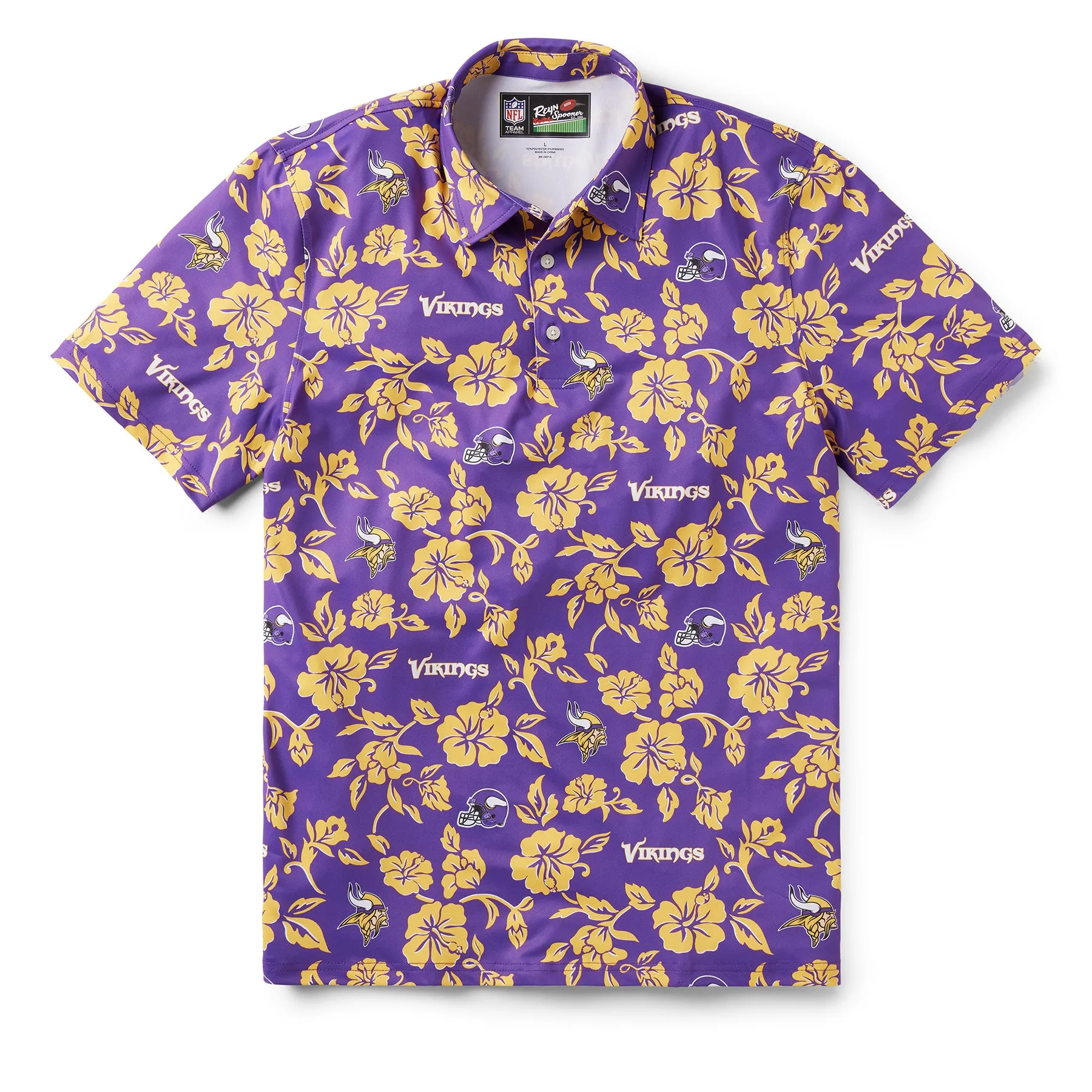 MINNESOTA VIKINGS PUA PERFORMANCE POLO
