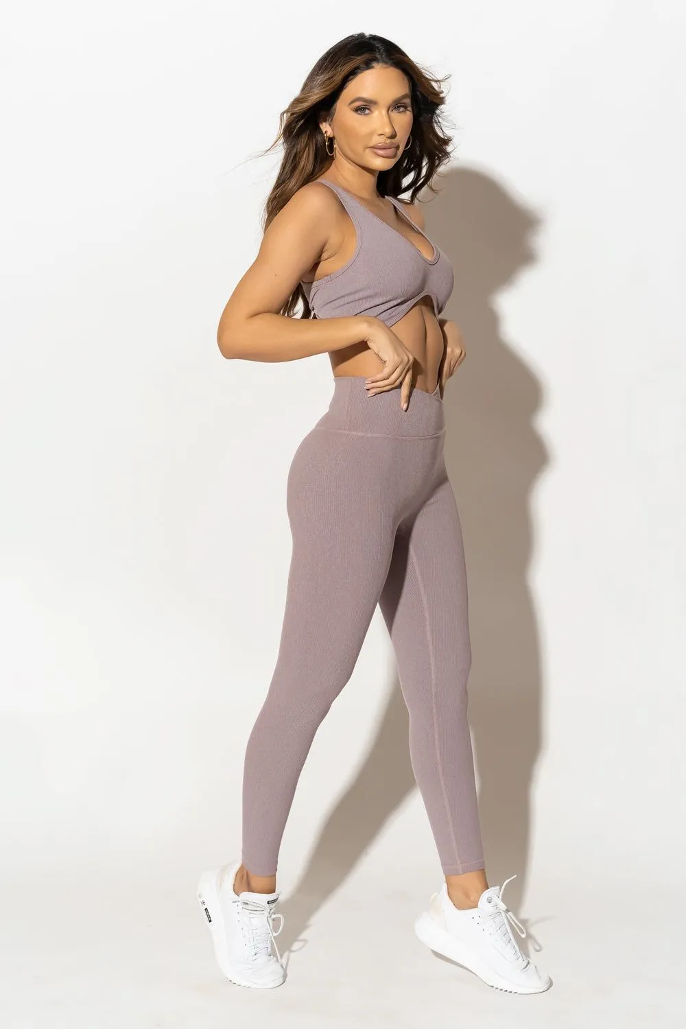 Model Legging - Purple