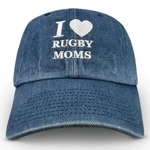 Modish Rugger I Heart Rugby Moms Cap
