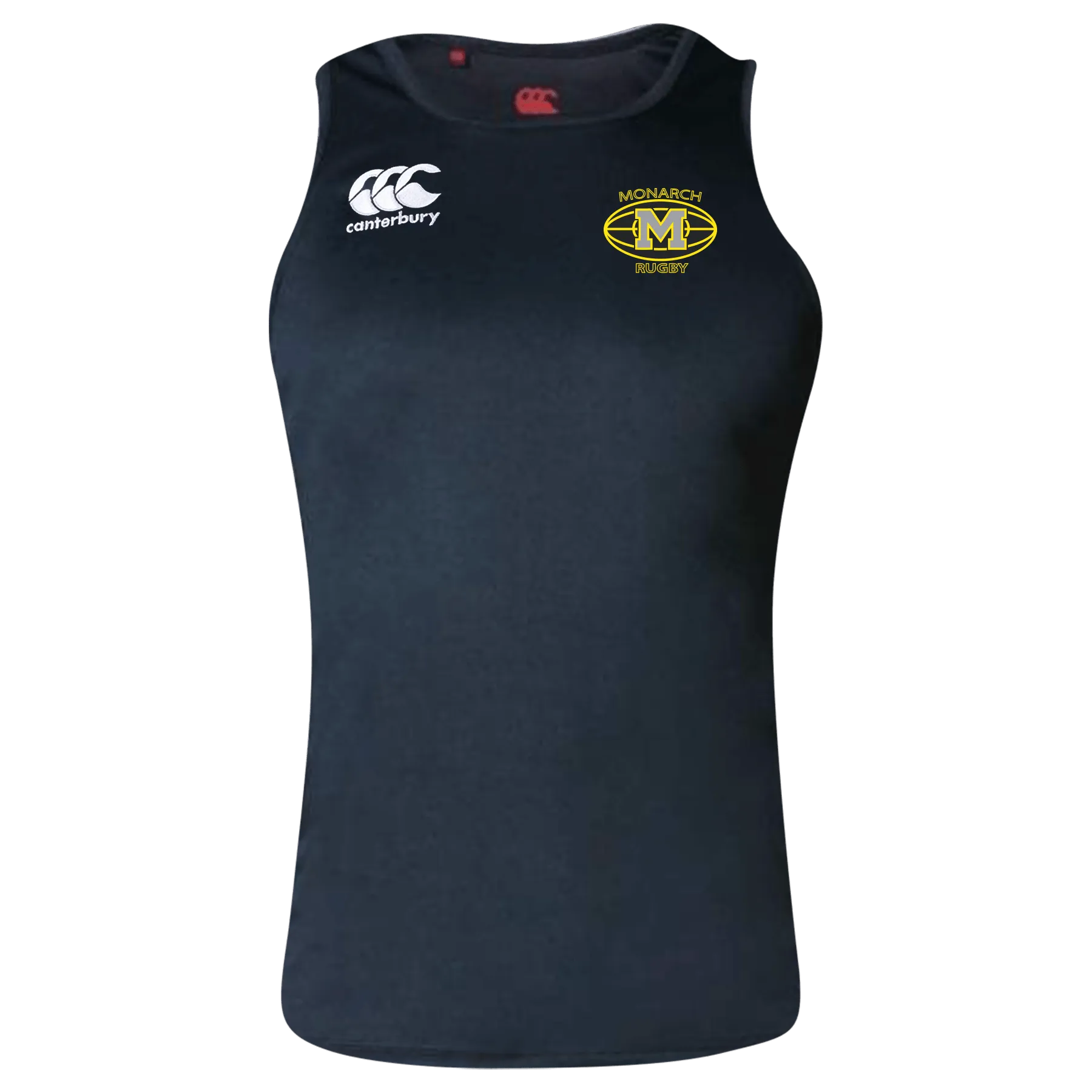 Monarch Rugby Canterbury Black Core Vapodri Rugby Singlet