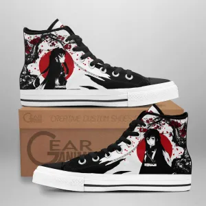 Muichiro High Top Shoes Anime Japan Style