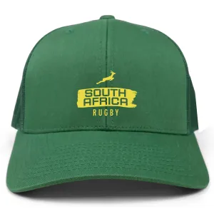 Nations of Rugby South Africa Brush Stroke Retro Trucker Cap