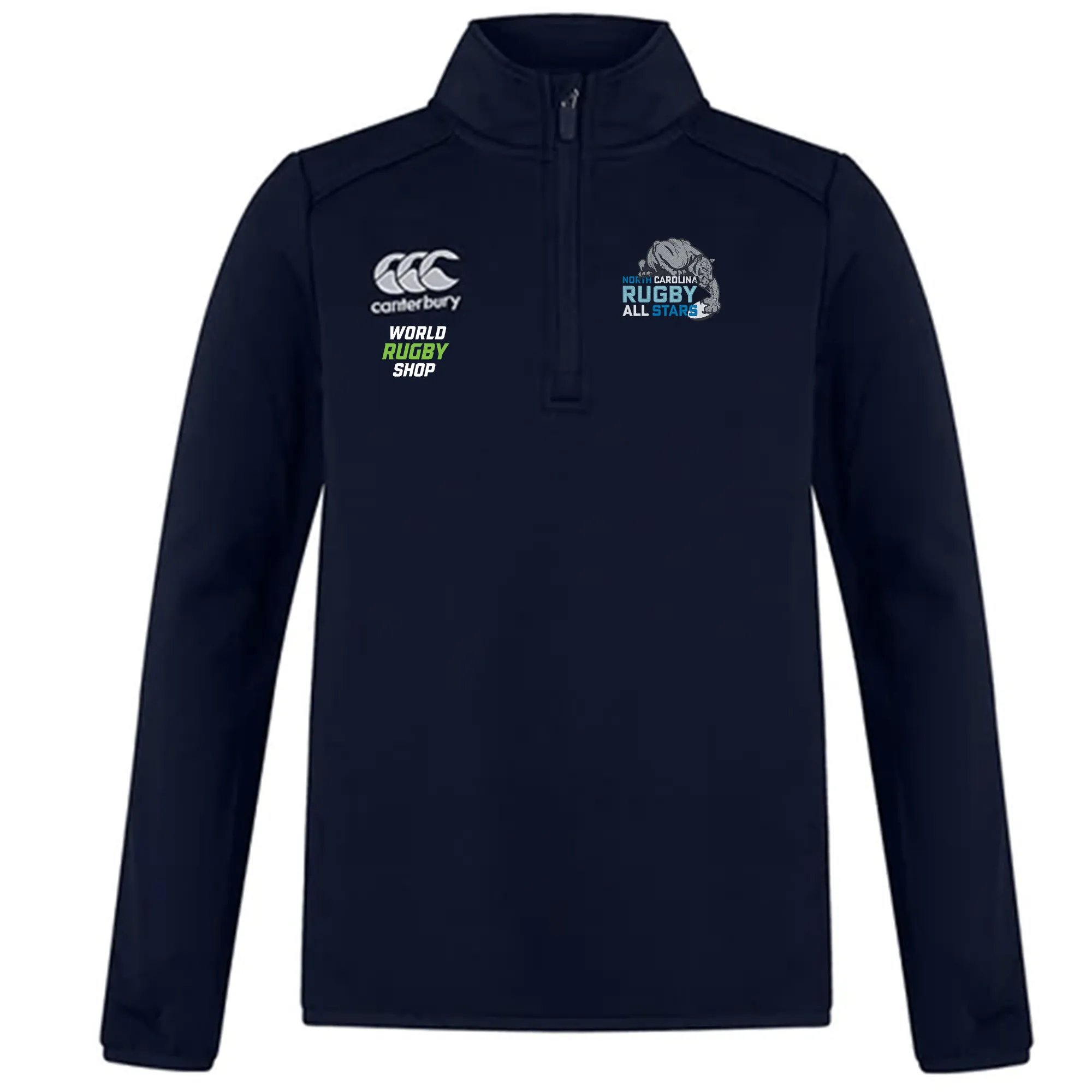 NC All Stars Club 1/4 Zip Mid Layer Training Top by Canterbury