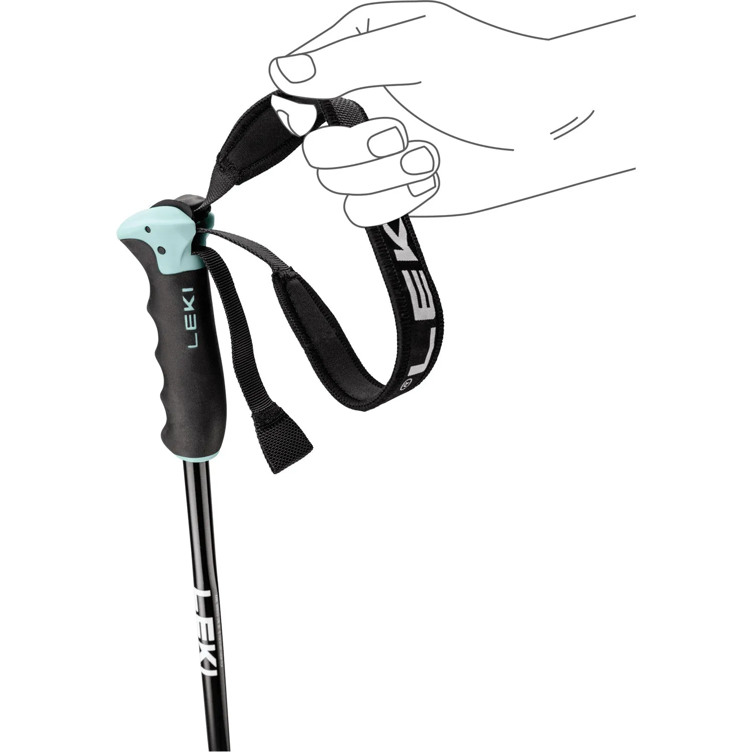 Neolite Airfoil Womens Ski Poles