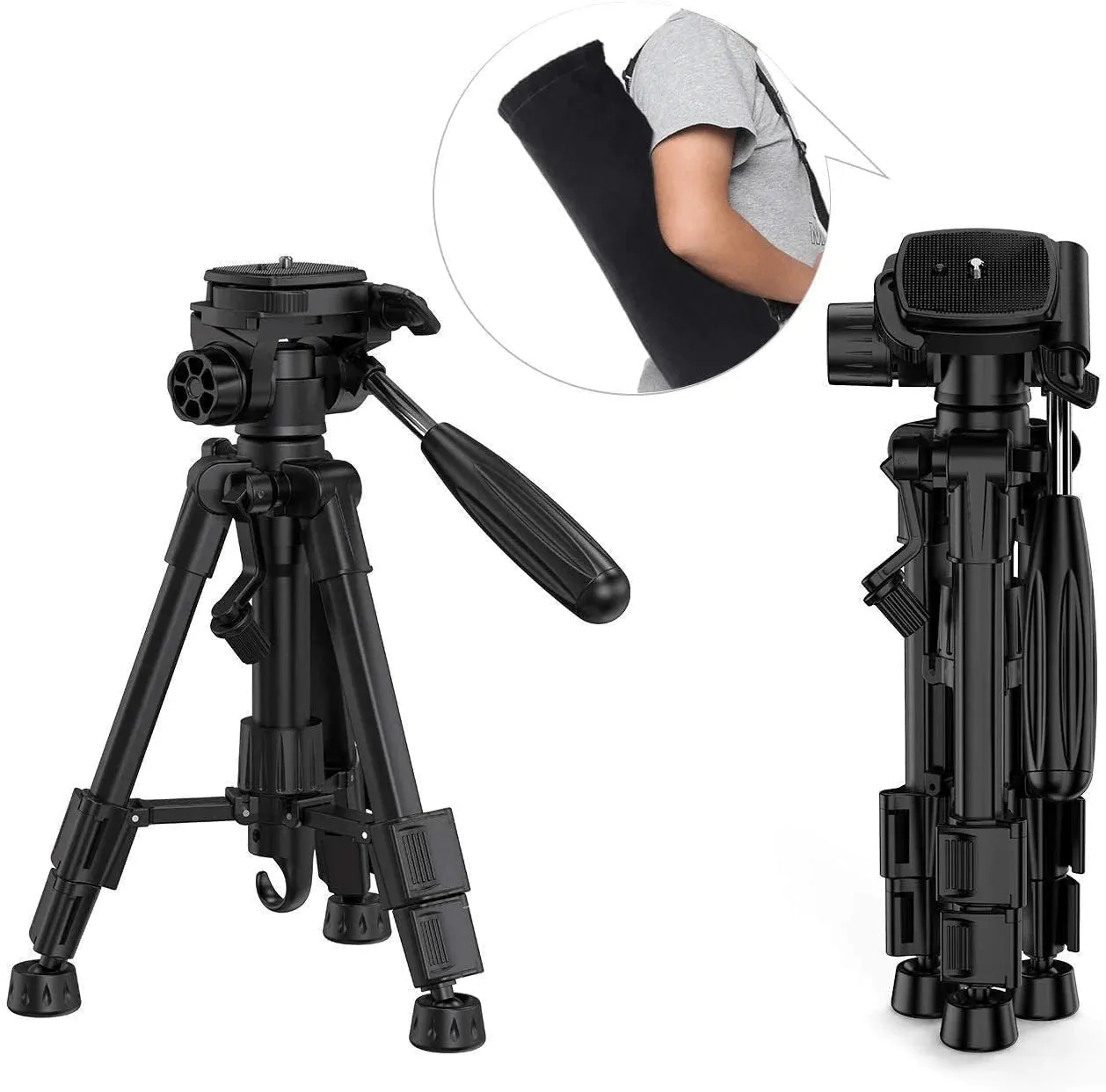 New Bomaker BY388 Adjustable Tripod for Projector, Camera, DSRL, 360 Degree! Retails $60 