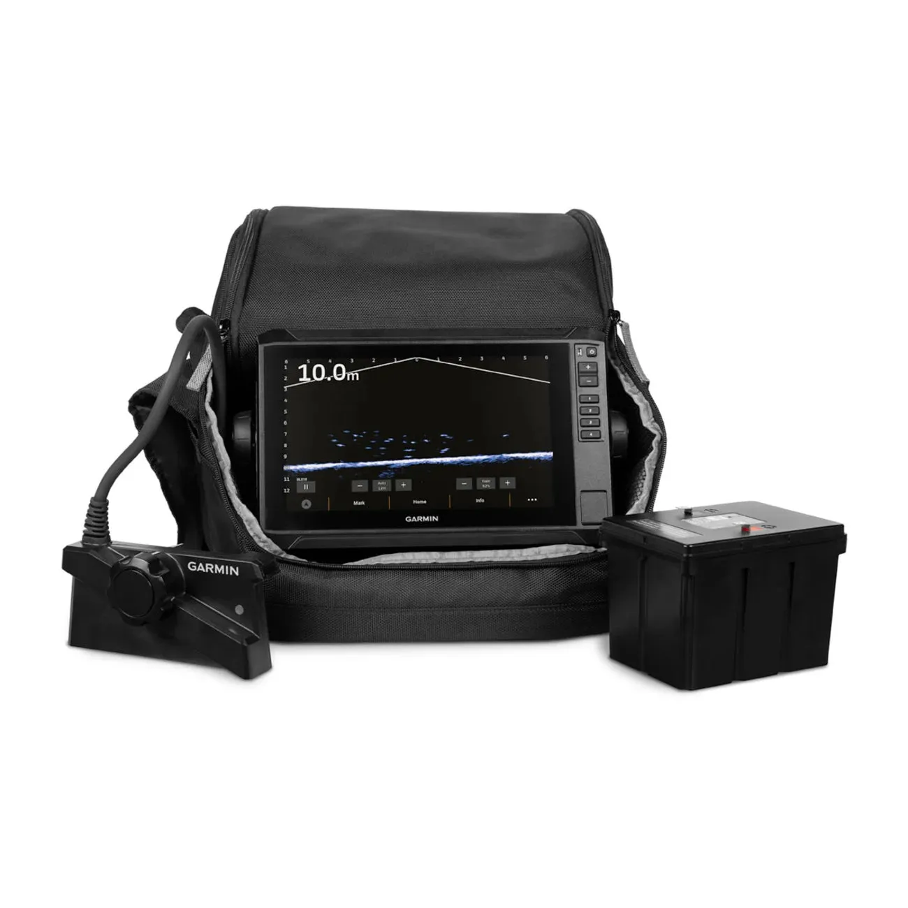 New Garmin LiveScope Plus Ice Fishing Bundle LI (UHD2)