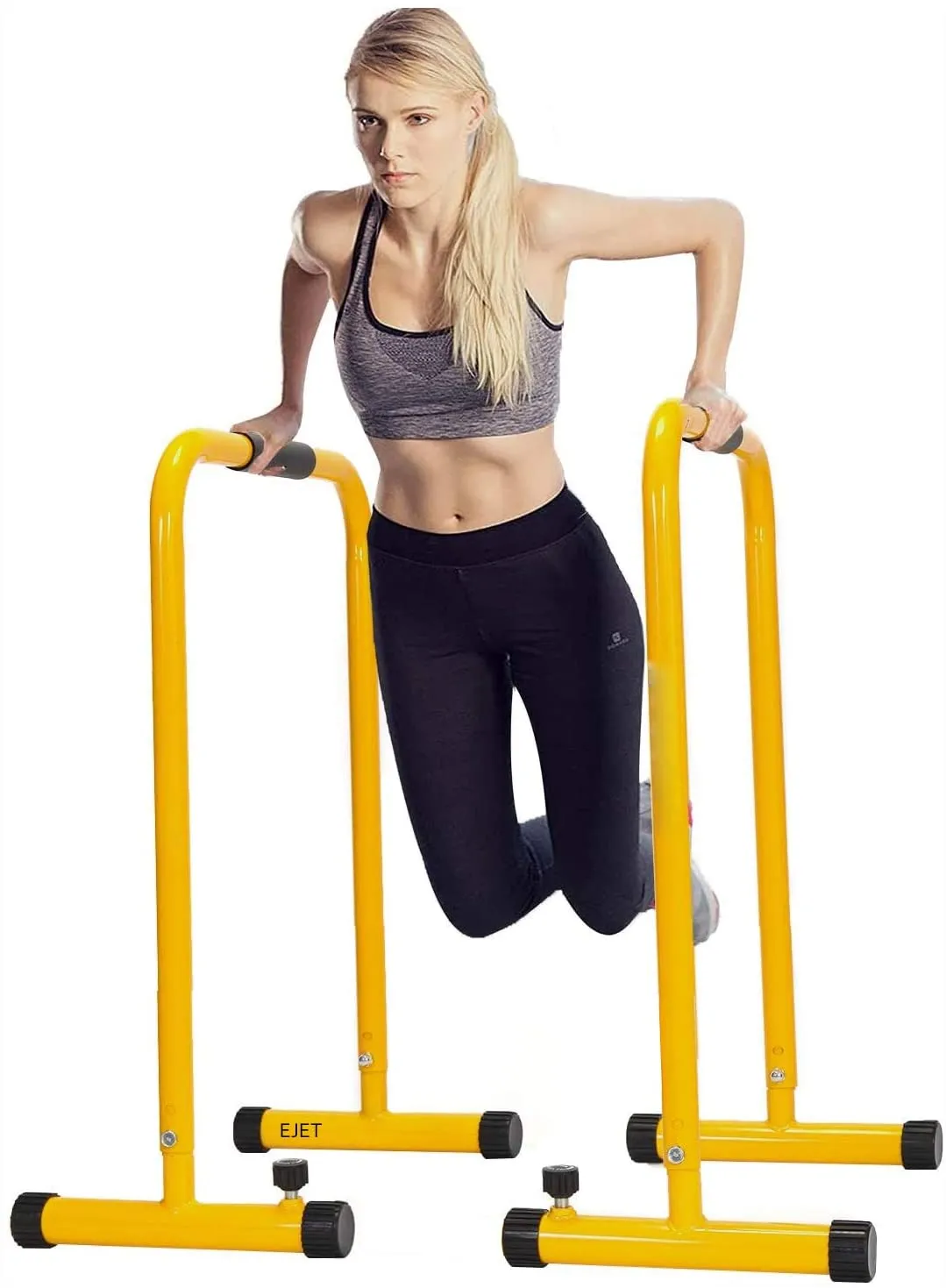 New in box! EJET Dip Bar Stand - Original Equalizer Total Body Strengthener Pull Up Bar Home Gym Exercise Equipment Dipping Station