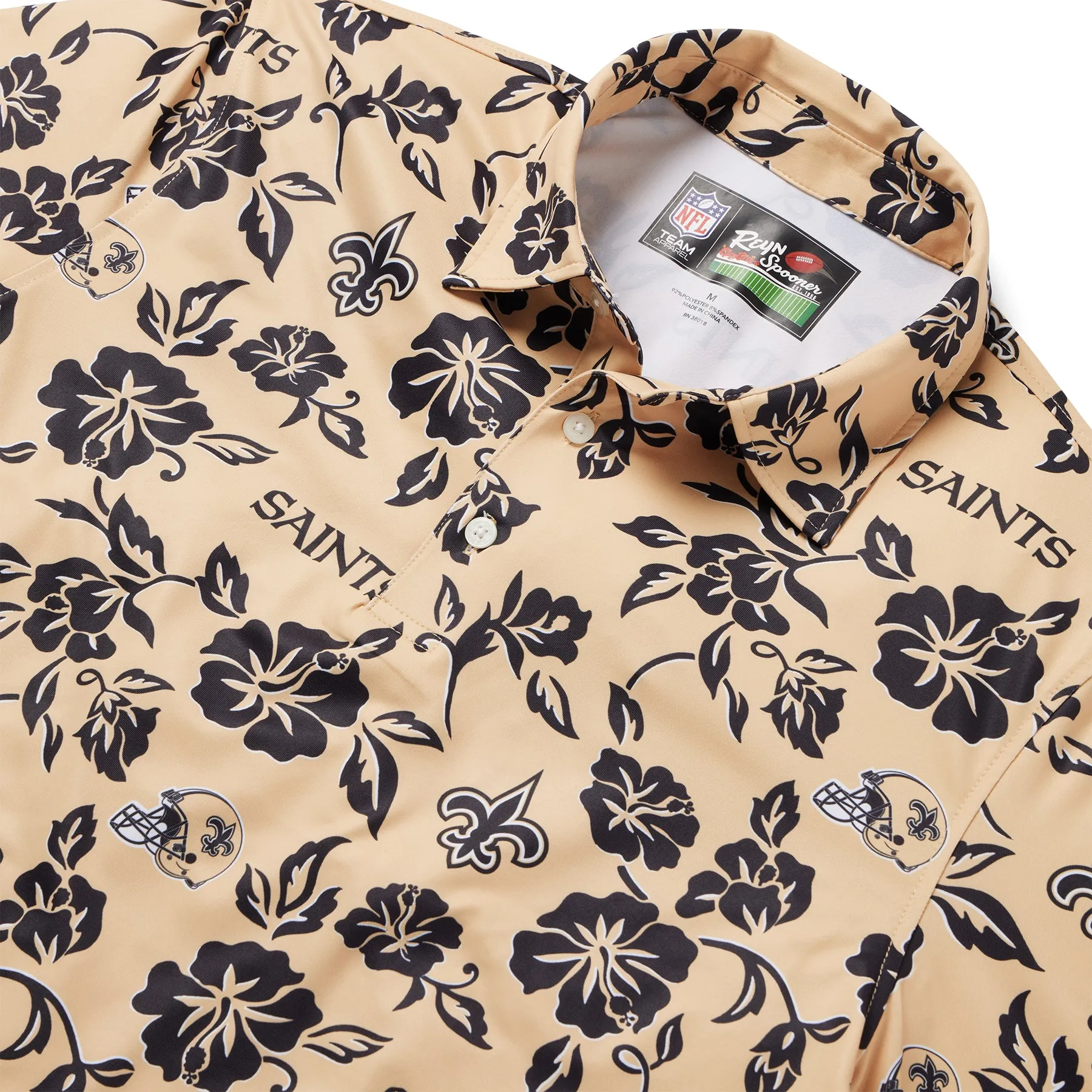 NEW ORLEANS SAINTS PUA PERFORMANCE POLO