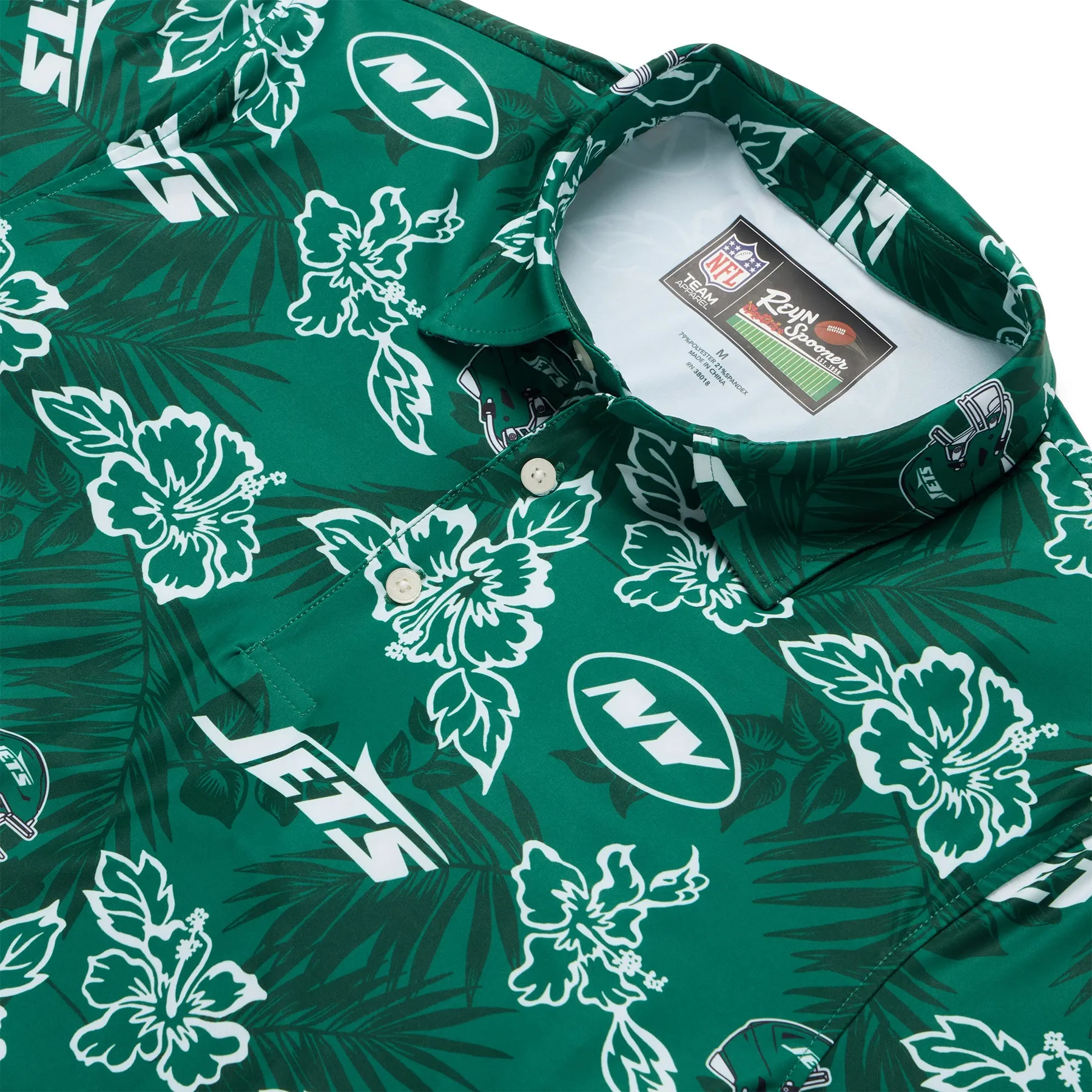 NEW YORK JETS PUA PERFORMANCE POLO