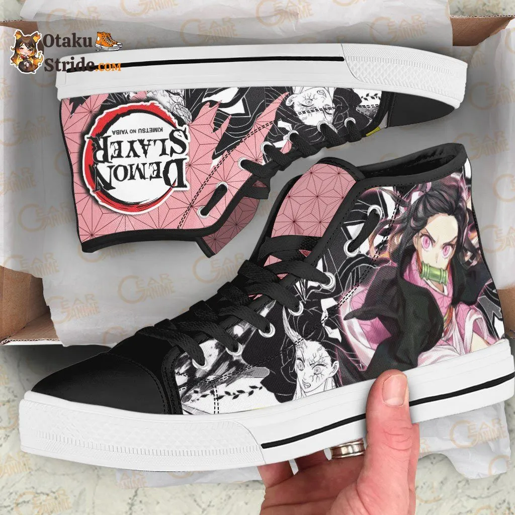 Nezuko High Top Shoes Anime Custom TT2408