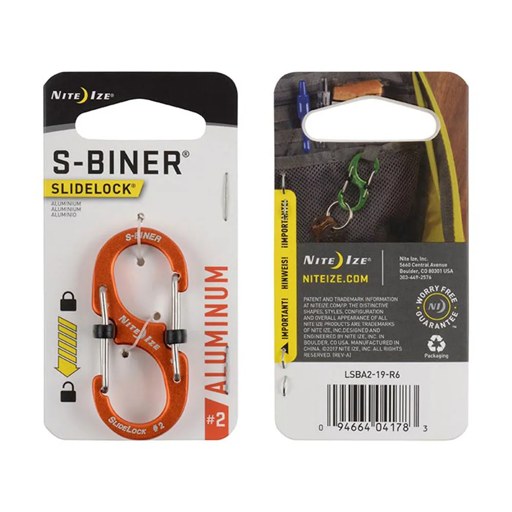 Nite Ize Slidelock Aluminium S-Biner #2