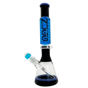 Nugg Life 18" Spiral Freeze With Slime & Milky Color Water Pipe