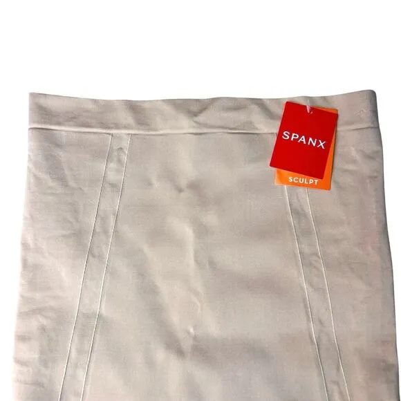 NWT Spanx SPANXsculpt OnCore High-Waisted Mid-Thigh Shorts Shapewear Soft Nude