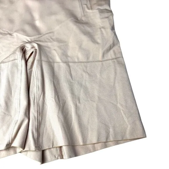 NWT Spanx SPANXsculpt OnCore High-Waisted Mid-Thigh Shorts Shapewear Soft Nude