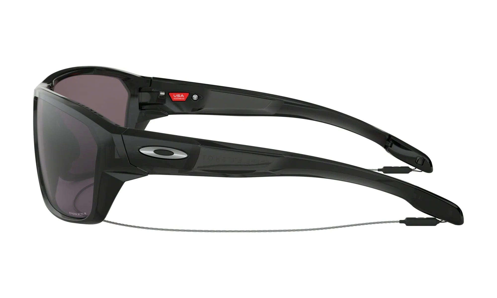 Oakley Splitshot Matte Carbon Black Prizm Sunglasses