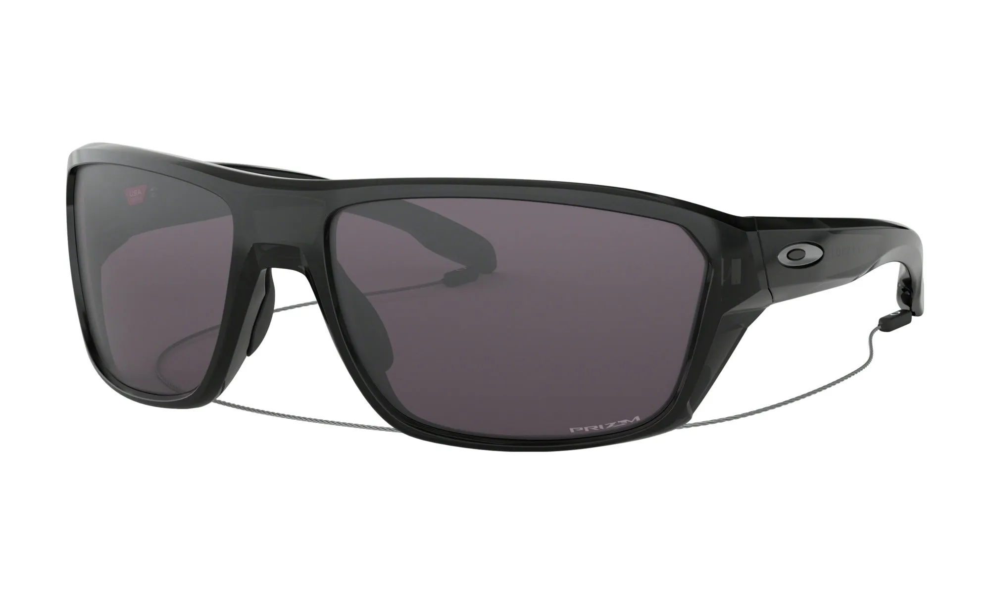 Oakley Splitshot Matte Carbon Black Prizm Sunglasses