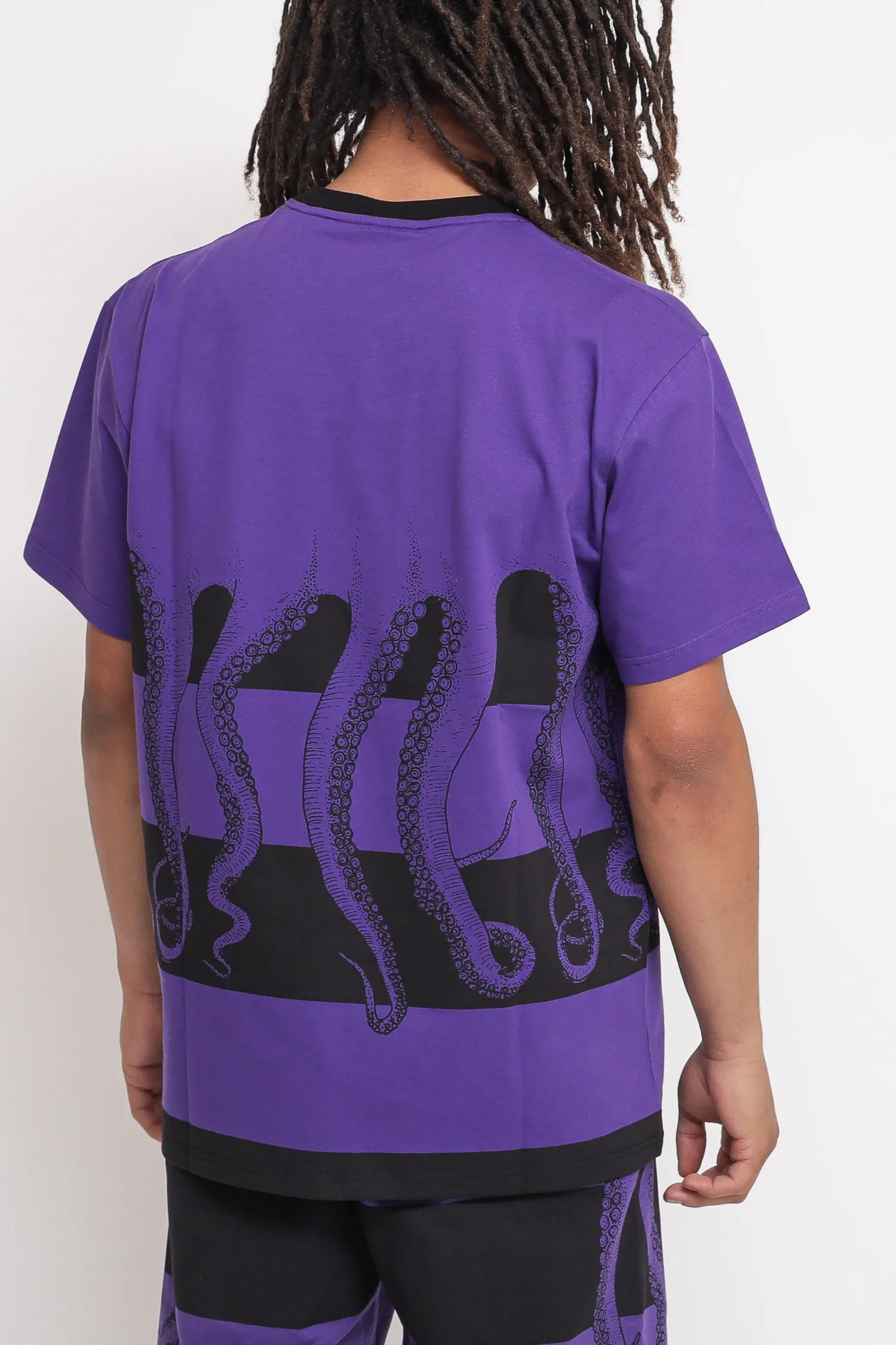 Octopus Fullback Tee - Purple