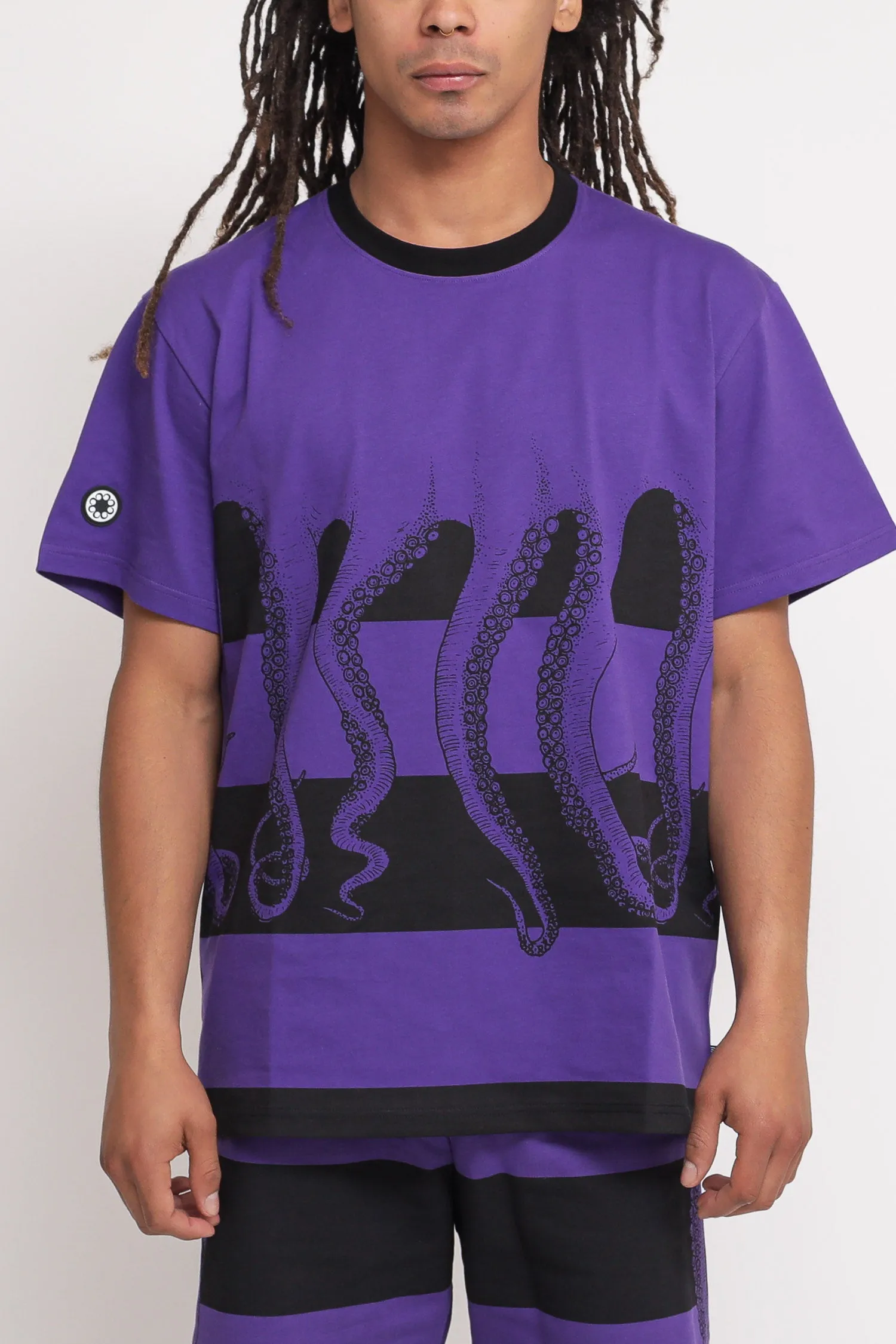 Octopus Fullback Tee - Purple
