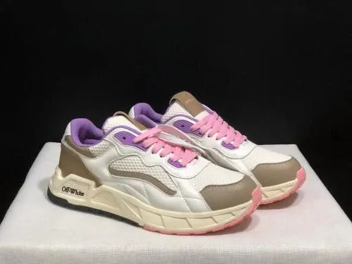 Off-White Kick Off Low-Top Sneakers Woman 224468-13 White&Purple