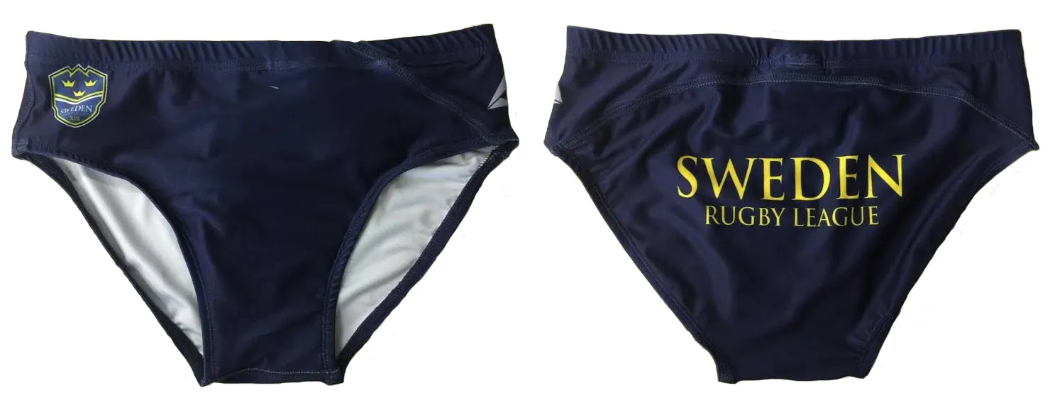 Official Sweden Rugby League Tackle Trunks