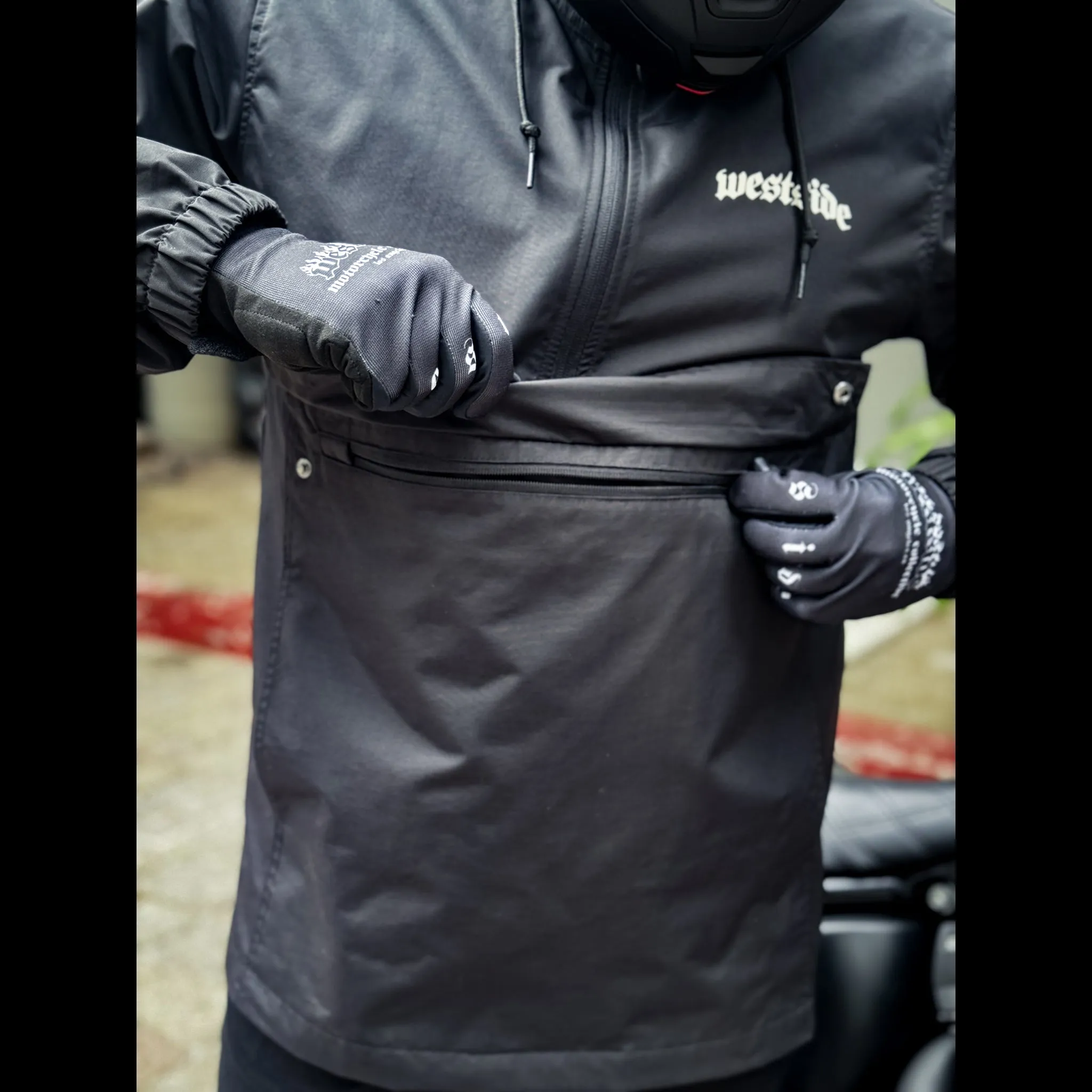 OG Water Resistant Anorak Reflective Windbreaker