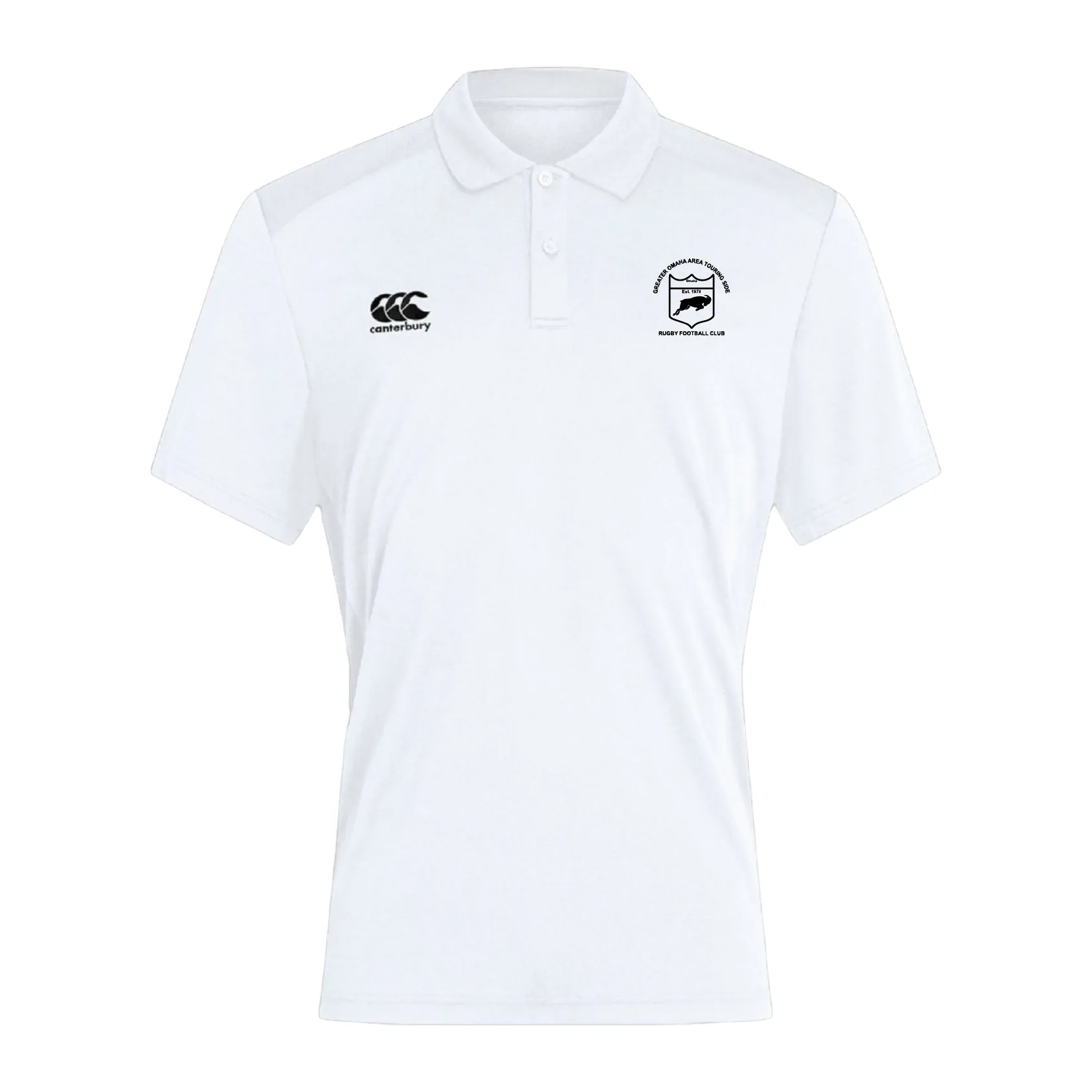 Omaha GOATS Rugby Club Dry Polo by Canterbury