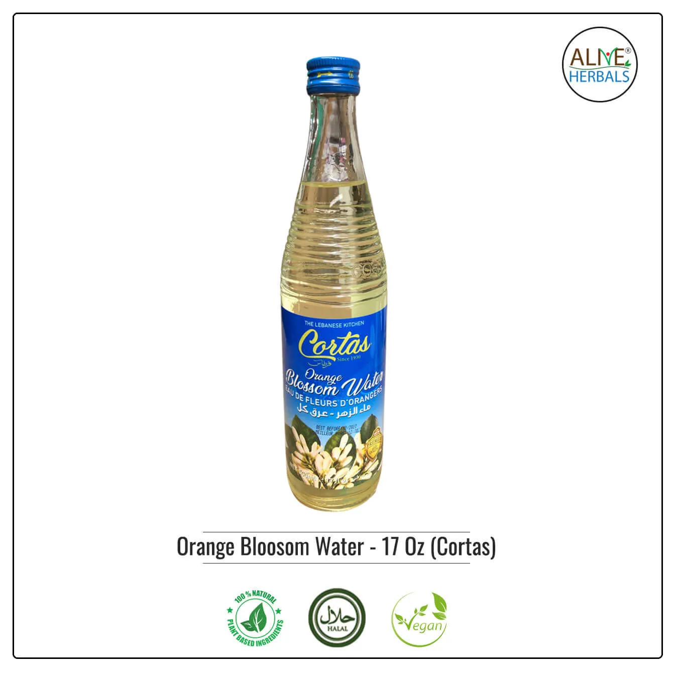 Orange Blossom Water (Cortas)