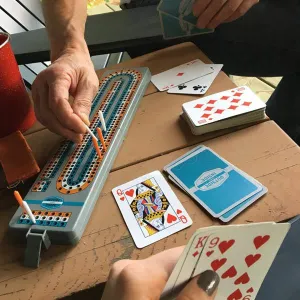Outside Inside Backpack Cribbage