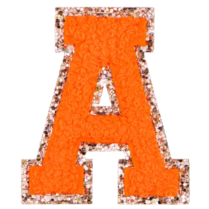 Patches - Neon Orange Letter