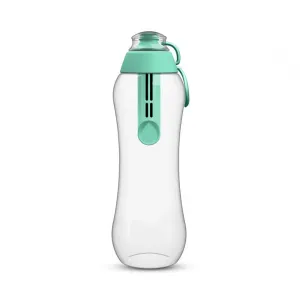 PearlCo Water Filter bottle including 1 filter cartridge 500ml – Mint