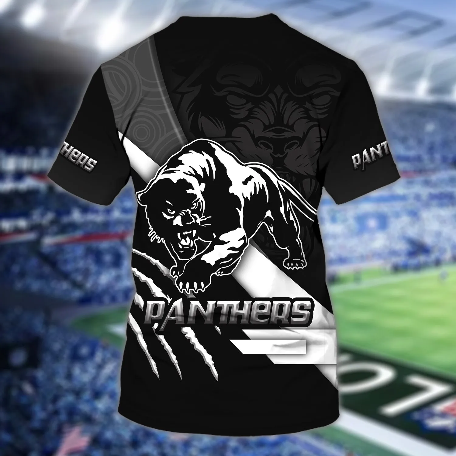 Penrith Panthers - Personalized Name 3D T-Shirt01 - NBTT