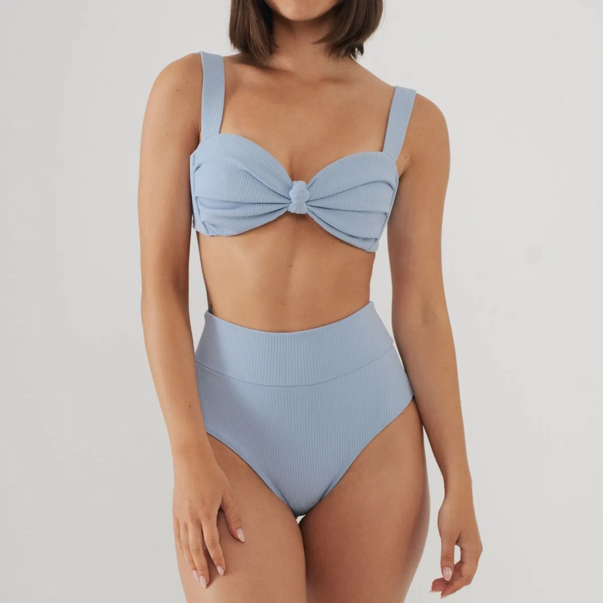 Peri Rib High Rise Bikini Bottom