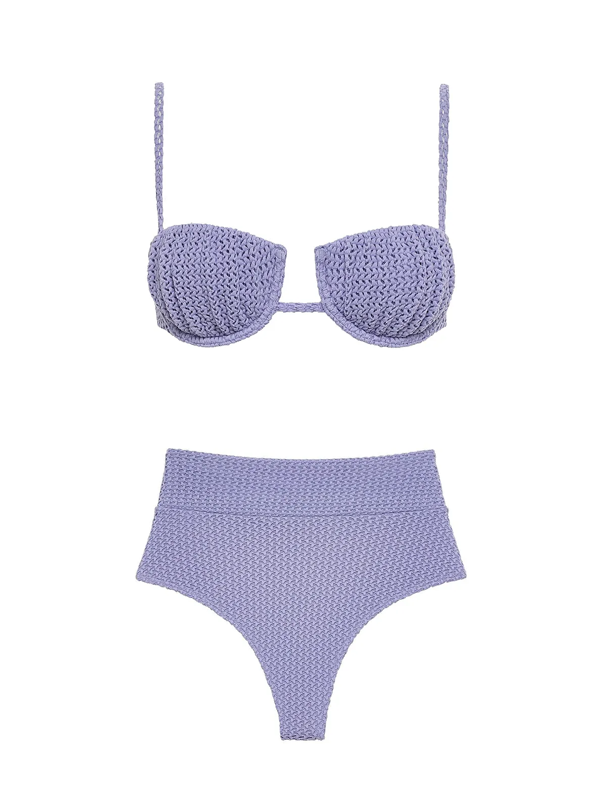 Petal-High Rise AC Bikini