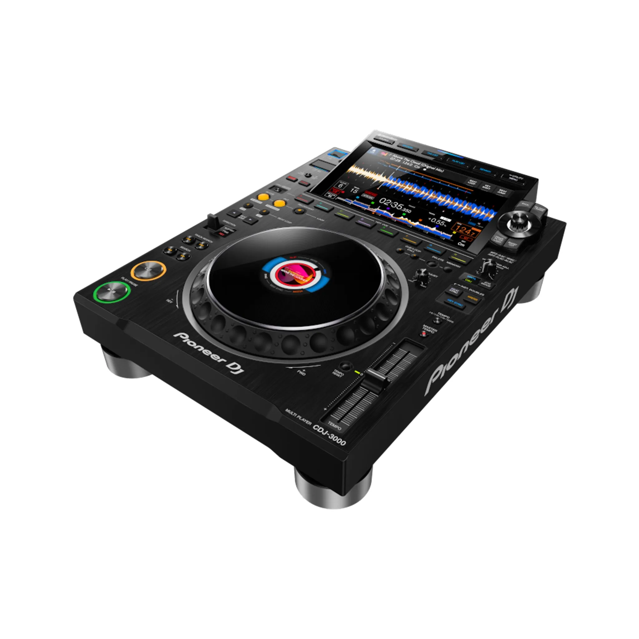 Pioneer CDJ-3000 Professional DJ Multi Player, Black