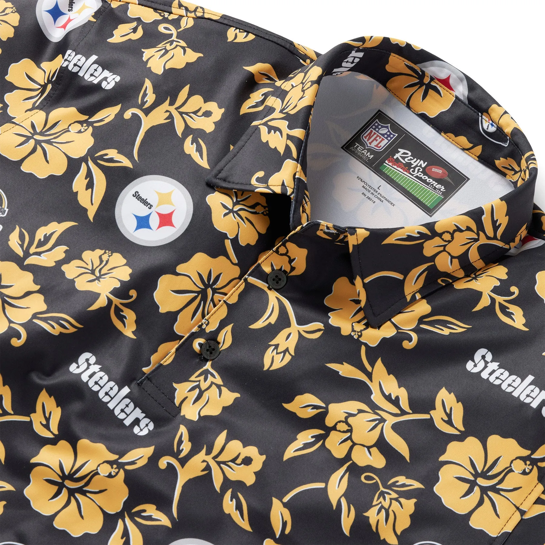 PITTSBURGH STEELERS PUA PERFORMANCE POLO