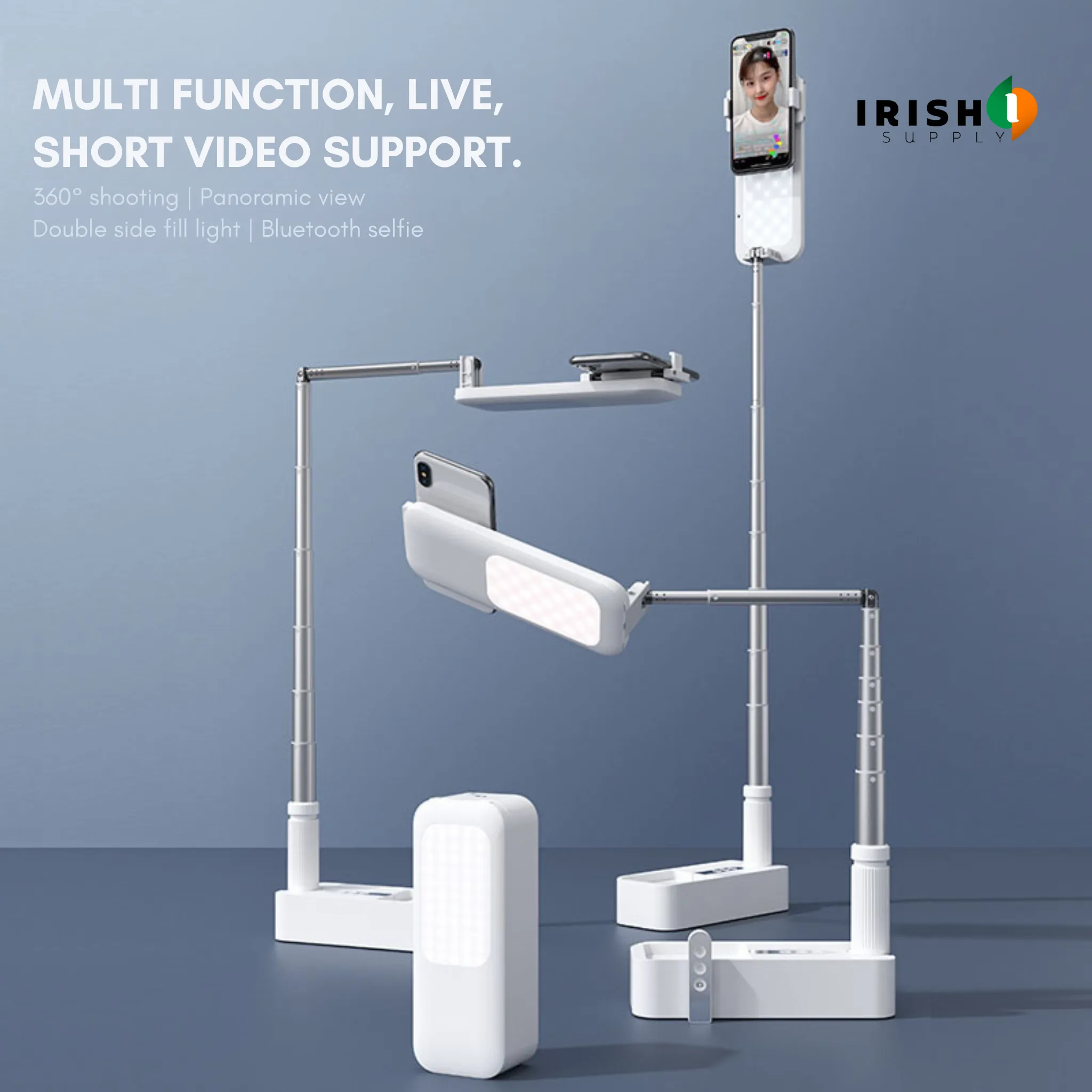 PIXELIGHT Portable Selfie Phone Holder