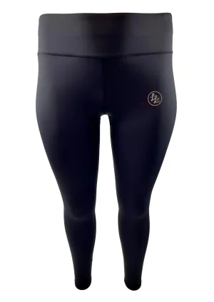 Plain Black Standard ACTIVE Leggings
