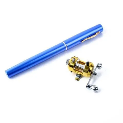 Pocket Rocket Angler Rod With Reel - The Quick Land Stealth Fishing Pole