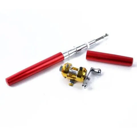 Pocket Rocket Angler Rod With Reel - The Quick Land Stealth Fishing Pole